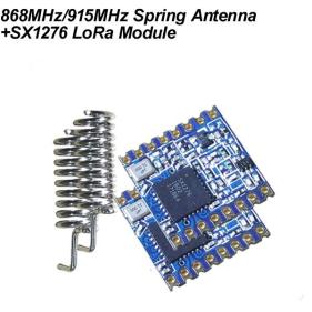 SX1276 LoRa module with 868M/915M spring antenna