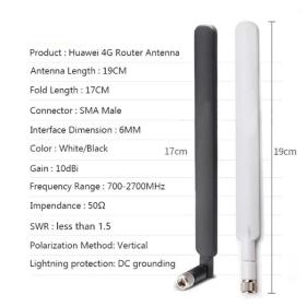 4G LTE router external Wi-Fi aerial/antenna with SMA male for Huawei B593 E5186 B315 B310 B880 B890
