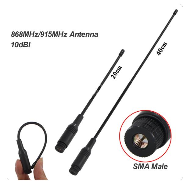 NB-Iot 868MHz/915MHz soft antenna with SMA male connector for UAV meter reading module 