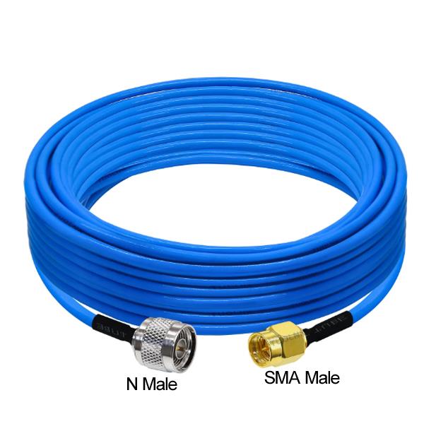 RG402 Semi Flexible Coaxial Cable with N Type to SMA male/female connector 
